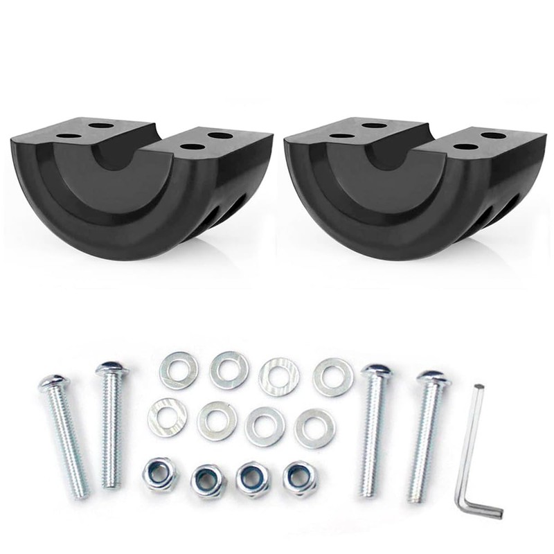 4 PCS Rubber Winch Cable Hook Stopper, Universal Winch Hook
