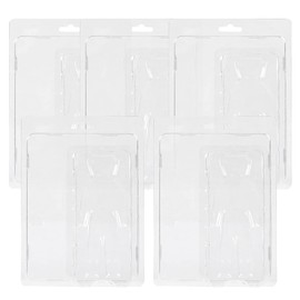 Set of 5 Plastic Resealable Clamshell Blister Packs for Custom 6 Inch Action Figures