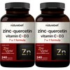 NatureBell Zinc Quercetin with Vitamin C & D3, 480 Capsules