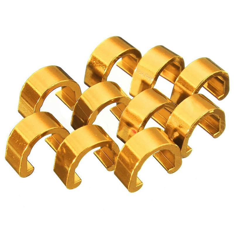 10 PCS Hook Clips C Clips Brake Cable Housing Clip