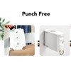 Retractable Clotheslines Punch Free Wind Resistant Wall Mounted Laundry Clothes