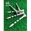 PrideSports 3-1/4" Shamrocks Tees, Green
