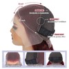 20 Inch 99j Burgundy 13x6 Body Wave Lace Front Wigs