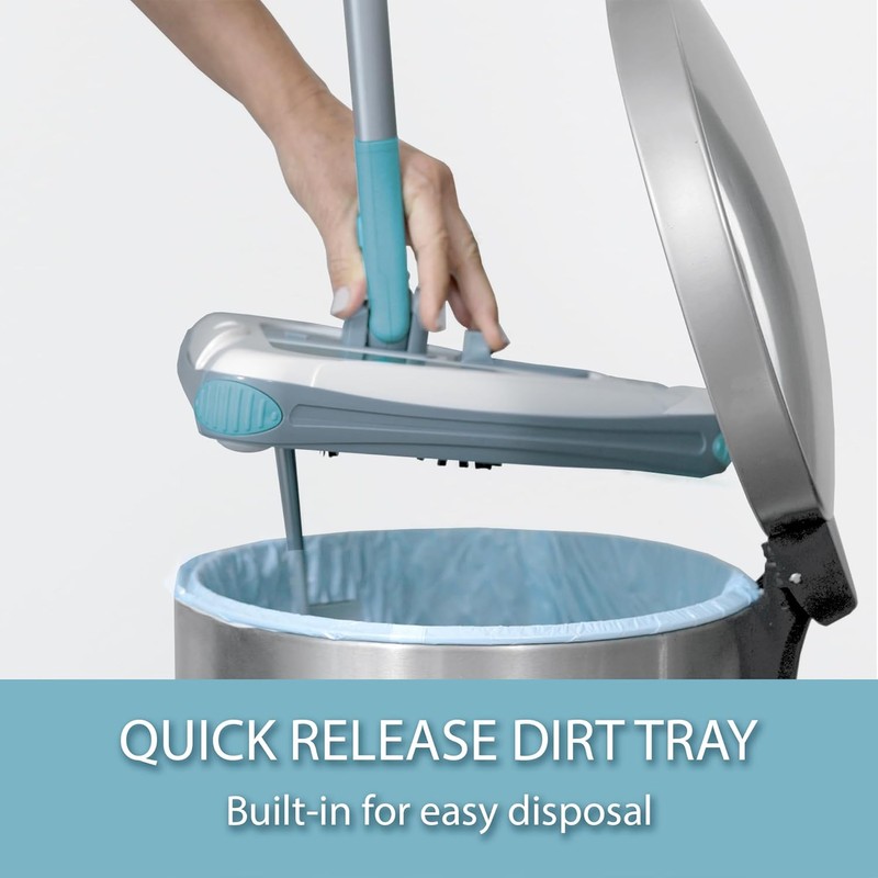 Zippi Sweeper Pro - 2025 New and Improved Lightweight Sweeper,