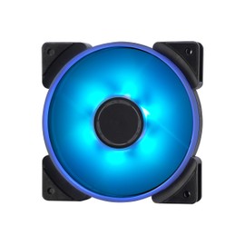 Fractal Design Prisma AL-12 – 120mm Computer Fan - PWM Control - Six addressable RGB LEDs - ARGB - Optimized for Silent Computing and High Airflow - LLS Bearings - TripWire Technology - RGB (1-pack)