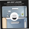 TEHAUX Round Air Conditioner Vent Cover Adjustable Soffit Air Exhaust
