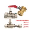 Brass Lever Ball Valve with Portable Handle Isolation Valve Compression