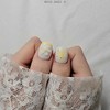 [M;H #] Spring Daisy handmade nail tips - Enter Lake