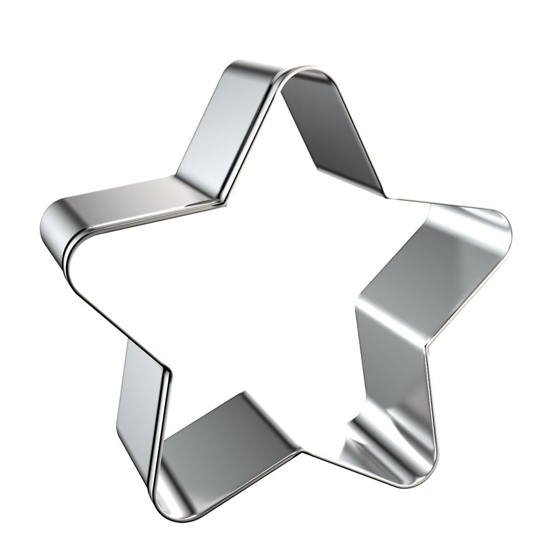 Stars Cookie Cutter Set Large - 5 inch, 4 inch,