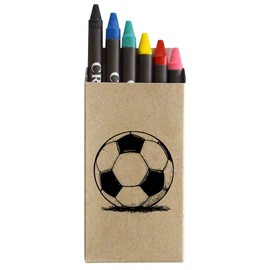 Azeeda 'Soccer Ball' Coloured Crayon Set (CY00032092)
