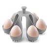 Silicone Egg Boiler Rack Freestanding Egg Boiler Eggs Cooker Hard