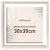 kollyseek 30x30cm real wood photo frame with The Road acrylic
