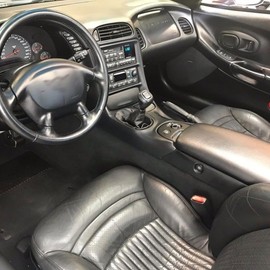 PIT66 Double Din Dash Installation Kit Compatible with Chevy Corvette C5 1997-2004 Black Plastic 10407815