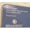 BRAINERD French Lace Toggle Switch Brainerd 2-Gang Sponged Copper #223071