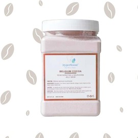 Jelly masks are perfect choice for post treatment. 1 Tub approximately makes 14 face masks * FREE training on the QR code provided on the leaflet (650 gram, Cocoa)