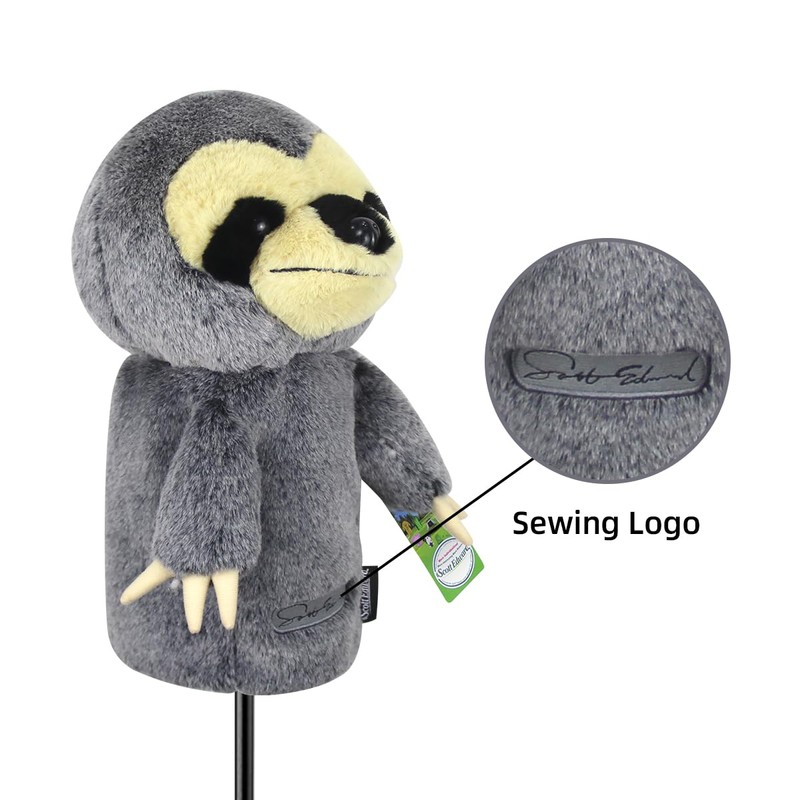 Scott Edward Driver Novelty Golf Head Cover Cute Animal Fit