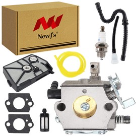 NewJ's Carburetor with Fuel Line Fuel Filter Air Filter Kit Fit for STIHL 028 028AV Super Chainsaw Fit for Walbro WT-16B Tillotson HU-40D