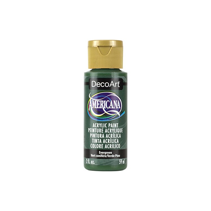 DecoArt Americana Acrylic Paint, 2-Ounce, Evergreen