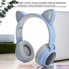 Cat Ear Headphone 3D LED Light Wireless Bluetooth 5.0 Foldable