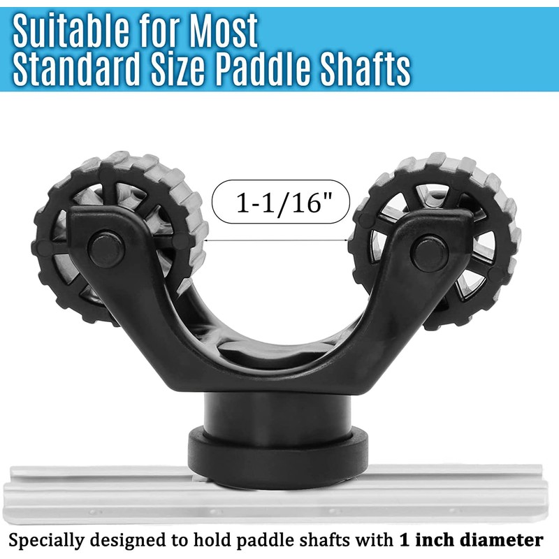 Atader Kayak Paddle Holder, Kayak Accessories Track Mount for Kayak