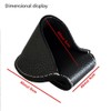 Aswalling Billiards Chalk Holder Pocket Leather Chalk Holder with Clip