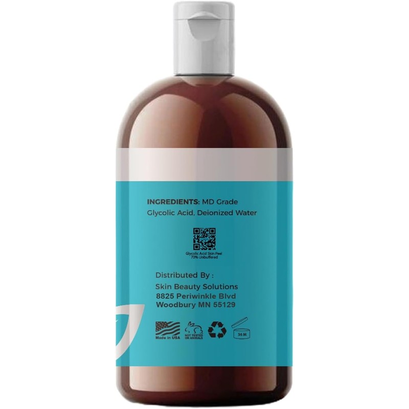 Acido Glicolico 70% 30ml Peeling Químico