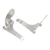2pcs Spotlight Mounting Bracket Left Right Stainless Steel Chrome Replacement