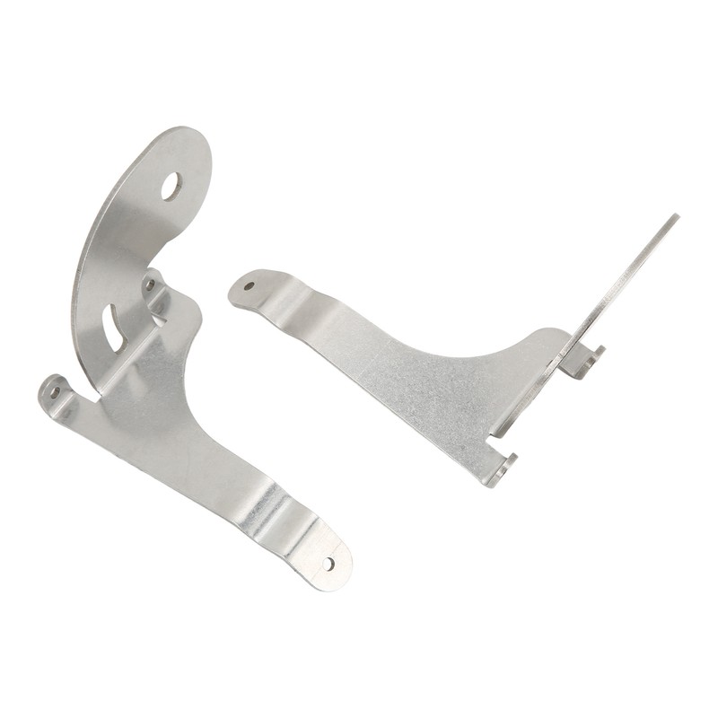 2pcs Spotlight Mounting Bracket Left Right Stainless Steel Chrome Replacement