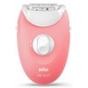 Braun Silk-épil 3 3-176 Epilator for Long-Lasting Hair Removal White