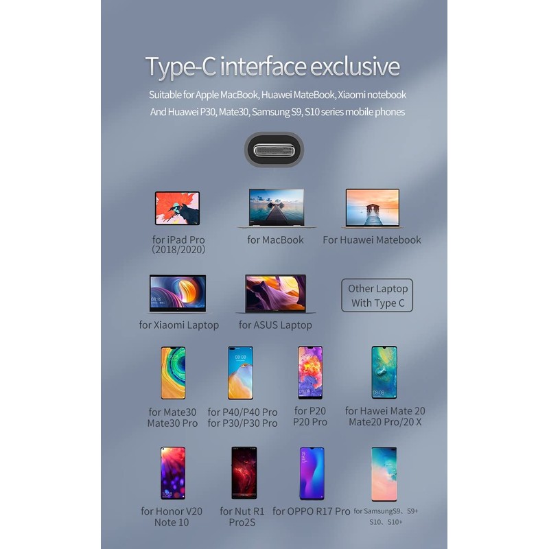 4 in 1 Type C Hub Multifunctional USB Dock HDMI