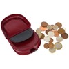 Oakridge Leather Mens Two Tone Coin Tray - Red/Black