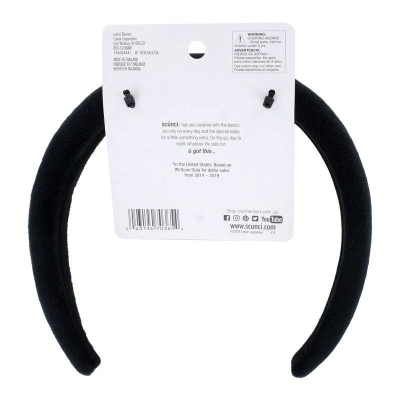 HEADBAND VELVET 1 PK