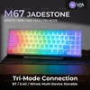 XVX M67 Tri-Mode Mechanical Keyboard With Spider Web IMD-Tech Keycaps,