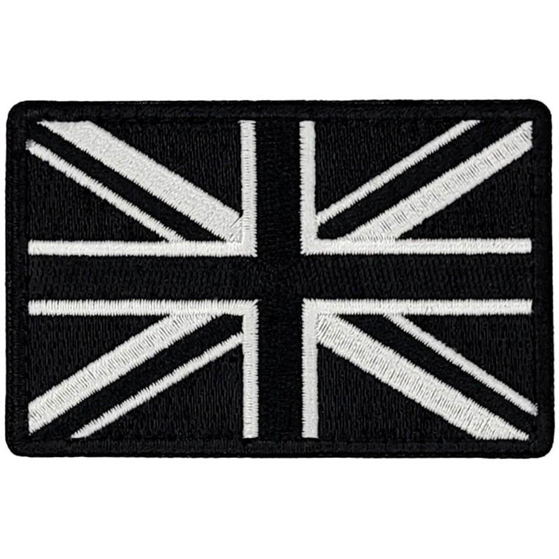 UK British England Flag Embroidered Morale Patch |2PC Bundle HOOK