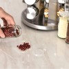 20 spice rack jars seasoning organizer kitchen set revolving stainless