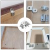 Rrina 60Pcs Offset Canvas Clips with Screws Heavy Duty Picture
