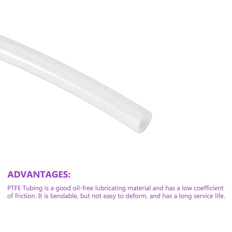 DMiotech 1 Pack PTFE Tube Insulating Tube 3 mm ID