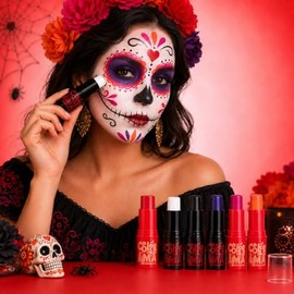 Barra de Pintura Facial y Corporal para Adultos y Niños