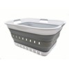 SAMMART 42L (11 gallon) Collapsible Plastic Laundry Basket - Foldable