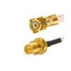 POBADY 2PCS U.FL IPEX to RP-SMA Female Low Loss Coaxial