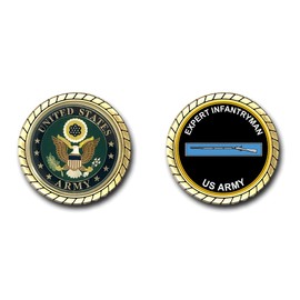 US Army Expert Infantryman Badge Challenge Coin