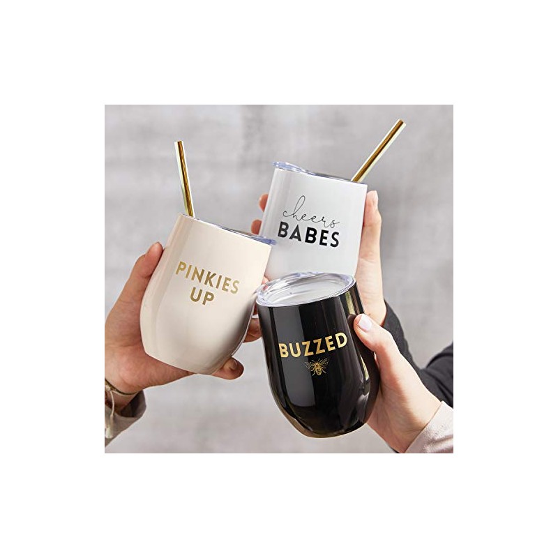 Santa Barbara Design Studio Creative Brands Sippin' Pretty Stainless Steel