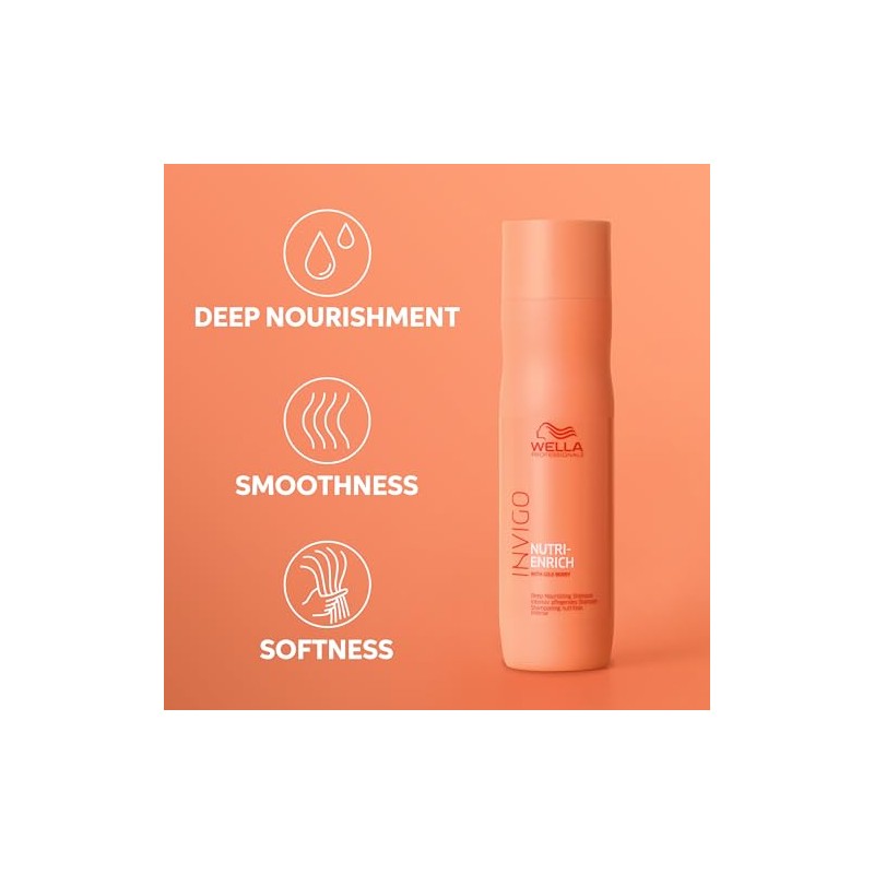 Wella Professionals Invigo Nutri-Enrich Champú Nutrición Profunda Para Cabello Seco
