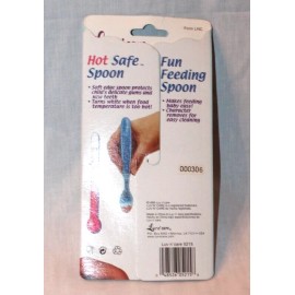 Love N Care NEW IN PACKAGE LUV N' CARE VINTAGE 1999 FEEDING SPOON HOT SAFE ELEPHANT