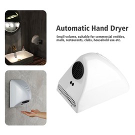 Haofy Hand Dryer for Dry Hands in 5-7 Seconds, 600 W, White, Rectangular