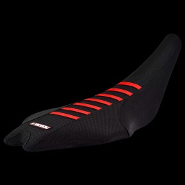 Yamaha 2009-2020 Yamaha YFZ 450R Seat Cover All Black / Red Ribs  GRIPPER QUAD #201