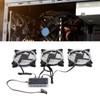 CPU Fan 11 Blades RGB Colorful Enhanced Frame Design Shockproof