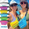 HY-FAN Hydration Fanny Pack with Bladder, 17oz BPA-Free, Hands-Free Design,