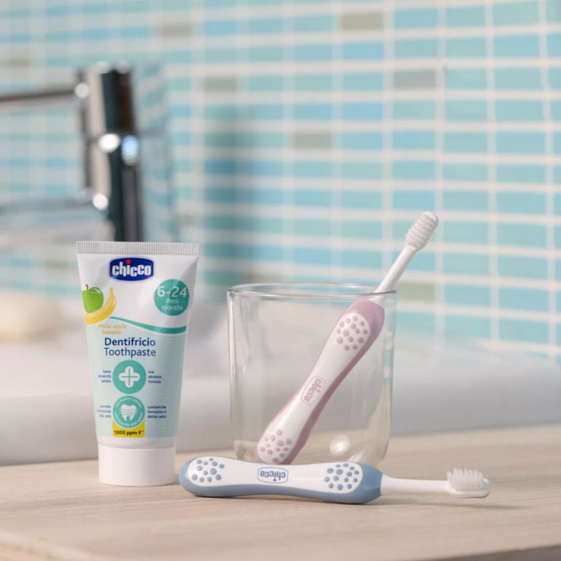 Chicco Cepillo De Dientes 6-36 Meses Azul Índigo