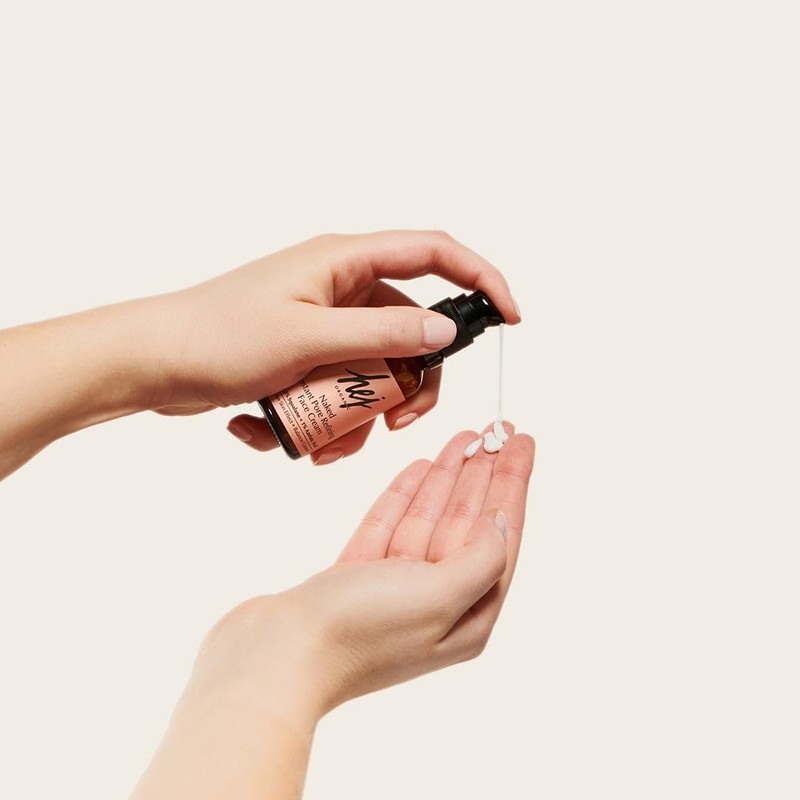 HEJ ORGANIC Naked Face Cream for Blemished Skin, Natural Cosmetics,